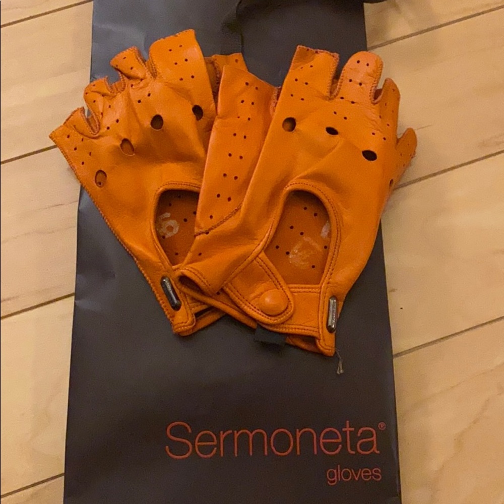 Sermoneta biker gloves
